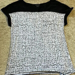 Calvin Klein print top medium short sleeve